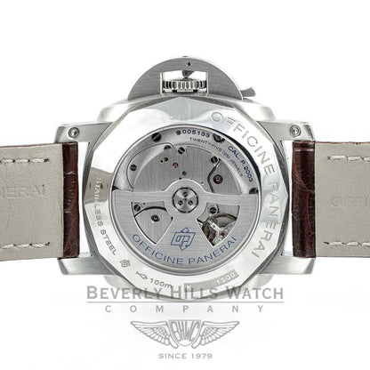 Panerai PAM000270 Luminor GMT 10 Day 1950 Case Stainless Steel Watch -PAM270- Beverly Hills Watch Company Watches