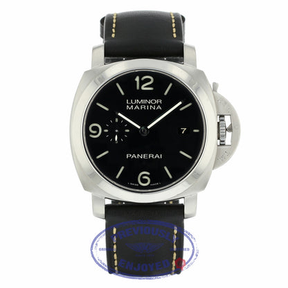 Panerai PAM00312 Luminor Marina Stainless Steel 44mm 1950 PAM00312 J7K16E - Beverly Hills Watch Company