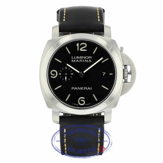 Panerai PAM00312 Luminor Marina Stainless Steel 44mm 1950 PAM00312 J7K16E - Beverly Hills Watch Company