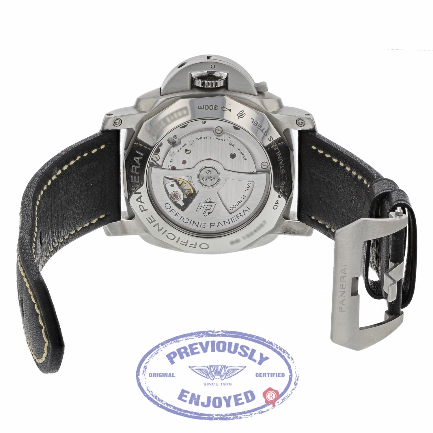 Panerai PAM00312 Luminor Marina Stainless Steel 44mm 1950 PAM00312 J7K16E - Beverly Hills Watch Company