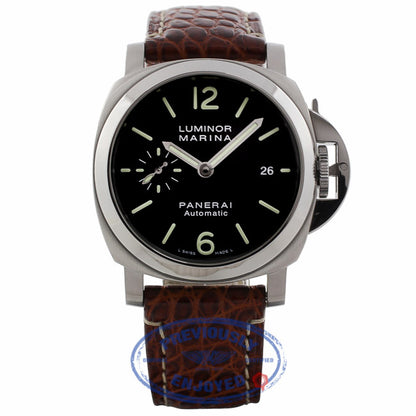 Panerai Luminor Marina Stainless Steel 40MM PAM00048 VF3ZC0 - Beverly Hills Watch Company Watch Store