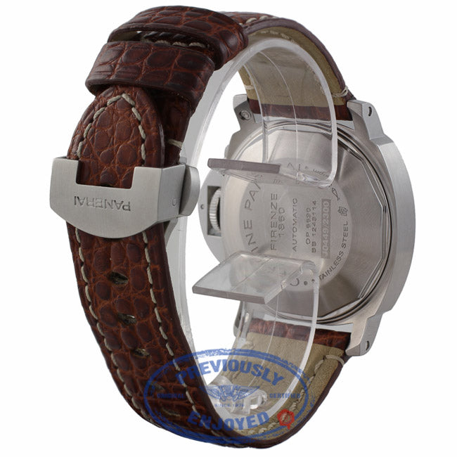 Panerai Luminor Marina Stainless Steel 40MM PAM00048 VF3ZC0 - Beverly Hills Watch Company Watch Store
