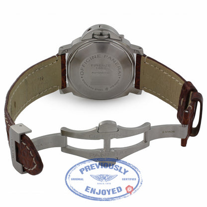 Panerai Luminor Marina Stainless Steel 40MM PAM00048 VF3ZC0 - Beverly Hills Watch Company Watch Store