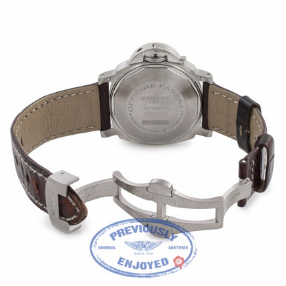 Panerai Luminor Marina Stainless Steel 40MM PAM00048 VF3ZC0 - Beverly Hills Watch Company Watch Store