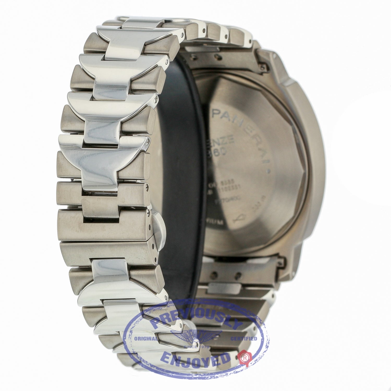 Panerai Luminor Marina 44MM Titanium Stainless Steel Black Dial PAM00220 ZLCJFV - Beverly Hills Watch