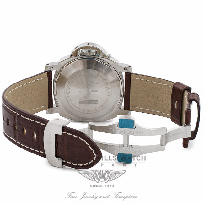 Panerai Luminor Marina 44MM Automatic Stainless Steel Black Dial PAM00164 HIYZYT - Beverly Hills Watch Company Watch Store