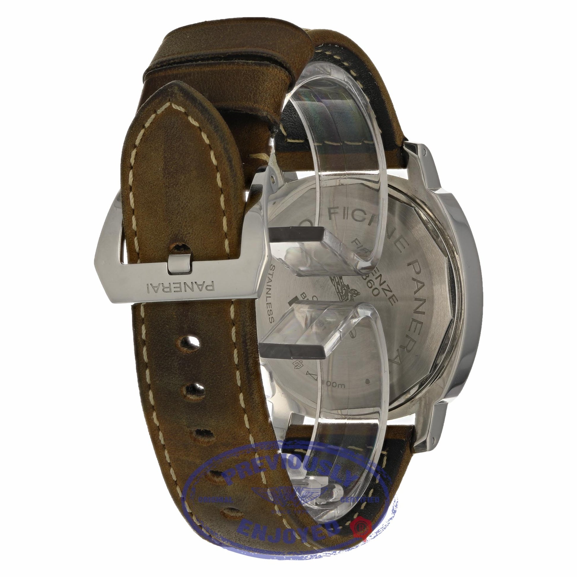 Panerai Luminor Marina Black Dial PAM00590 E7CFZ0 - Beverly Hills Watch