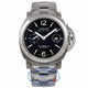 Panerai Luminor Marina Stainless Steel Titanium 44MM Black Dial Bracelet PAM00165 UPAP99 - Beverly Hills Watch Company Watch Store