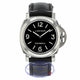 Panerai Luminor 44MM Manual Wind Stainless Steel Black Dial PAM00112 534QDY - Beverly Hills Watch