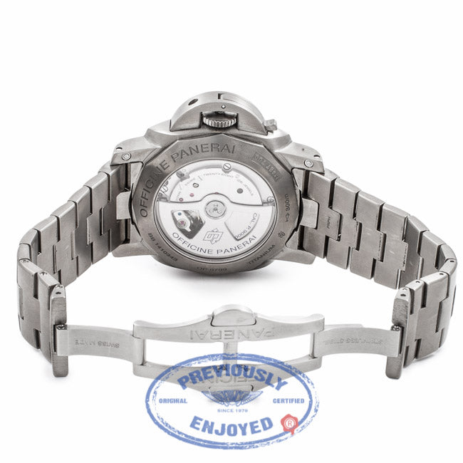 Panerai Luminor Marina 1950 Titanium PAM000352 UAK1DI -  Beverly Hills Watch Company Watch Store