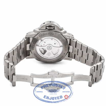 Panerai Luminor Marina 1950 Titanium PAM000352 UAK1DI -  Beverly Hills Watch Company Watch Store