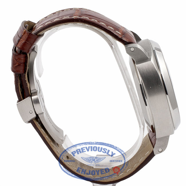 Panerai Luminor Marina Automatic Black Dial Stainless Steel PAM104 NV41UK - Beverly Hills Watch Company Watch Store