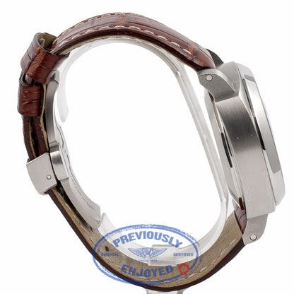 Panerai Luminor Marina Automatic Black Dial Stainless Steel PAM104 NV41UK - Beverly Hills Watch Company Watch Store