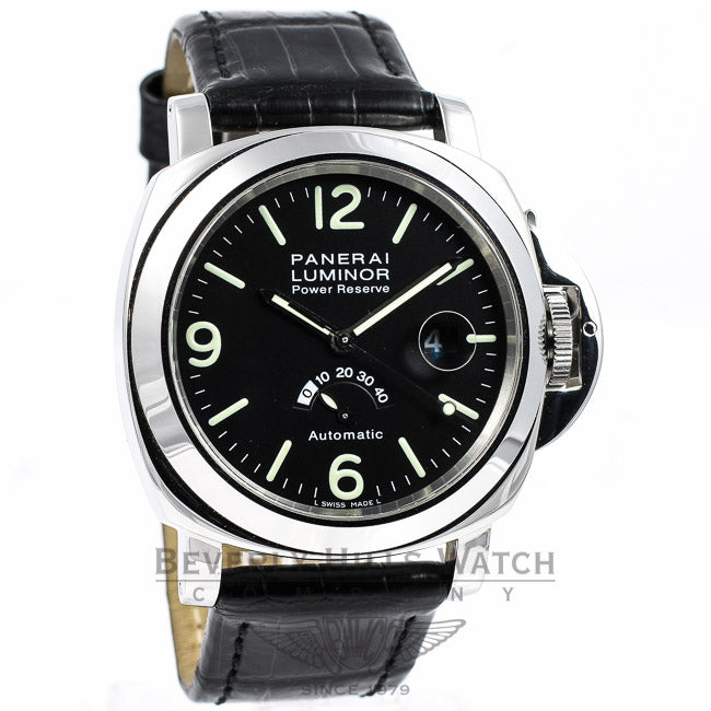 Panerai PAM00027 C Luminor Automatic Power Reserve Collectible Watch PAM27 Beverly Hills Watch Company Watches