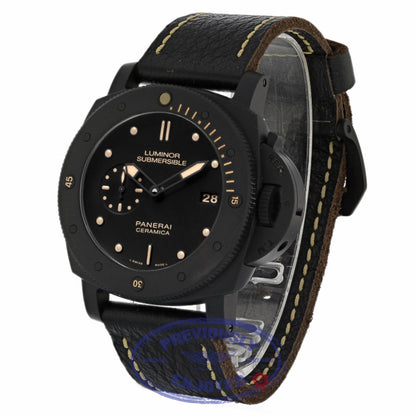 Panerai Luminor Submersible 1950 3 Days Automatic Ceramica Black PAM00508 282JJU - Beverly Hills Watch Company