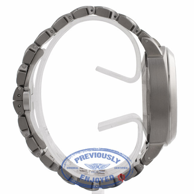 Panerai PAM00091 Luminor Marina Titanium Stainless Steel 44mm Case Anthracite Dial Bracelet PAM00091 U29QH6 - Beverly Hills Watch Company Watch Store