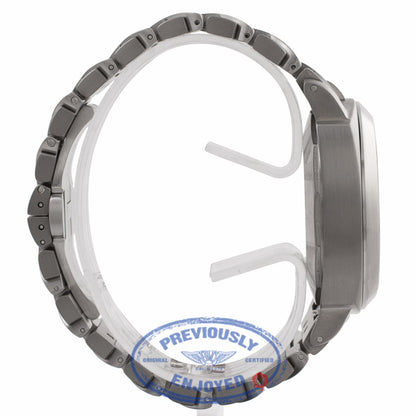 Panerai PAM00091 Luminor Marina Titanium Stainless Steel 44mm Case Anthracite Dial Bracelet PAM00091 U29QH6 - Beverly Hills Watch Company Watch Store