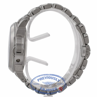 Panerai PAM00091 Luminor Marina Titanium Stainless Steel 44mm Case Anthracite Dial Bracelet PAM00091 U29QH6 - Beverly Hills Watch Company Watch Store