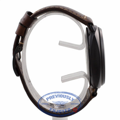 Panerai Radiomir Composite Marina Militare 8 Giorni 47MM Stainless Steel Brown Dial Brown Strap PAM00339 LMCTX2 - Beverly Hills Watch Company Watch Store