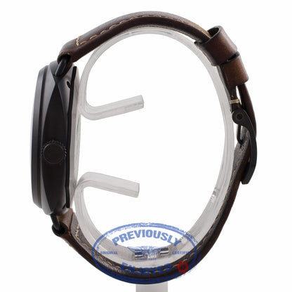 Panerai Radiomir Composite Marina Militare 8 Giorni 47MM Stainless Steel Brown Dial Brown Strap PAM00339 LMCTX2 - Beverly Hills Watch Company Watch Store