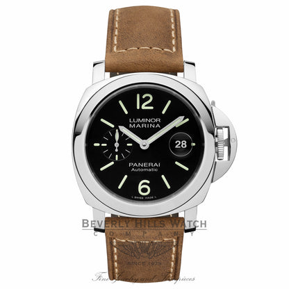 Panerai Luminor Marina 44mm Stainless Steel Black Dial PAM01104 V3QA9W
