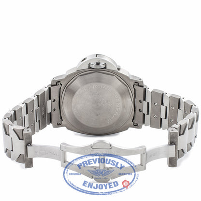 Panerai Luminor Marina Titanium 44MM Slate Dial PAM 91 4JPMBM - Beverly Hills Watch Company Watch Store