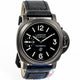 Panerai PAM00005 Luminor Marina Base 'Logo' 44mm Stainless Steel Black DLC Coated Case PAM05 Beverly Hills Watch Company Watch Store