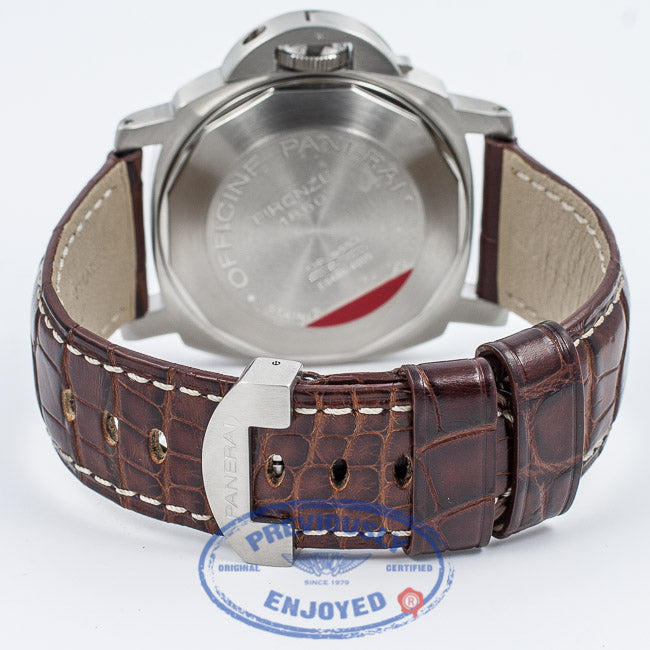 Panerai PAM00086 Luminor Marina 44mm Stainless Steel Case Anthracite Dial Automatic Watch PAM86E Beverly Hills Watch Company Watch Store