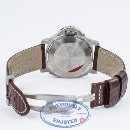 Panerai PAM00086 Luminor Marina 44mm Stainless Steel Case Anthracite Dial Automatic Watch PAM86E Beverly Hills Watch Company Watch Store