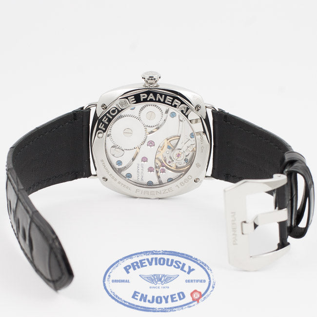 Panerai PAM00210 Radiomir 45mm Stainless Steel Case Black Dial Manual Wind Watch PAM210 Beverly Hills Watch Company Watch Store