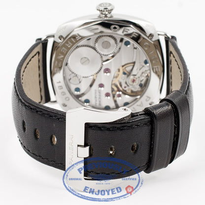 Panerai PAM00183 Radiomir Black Seal 45mm Stainless Steel Case Manual Wind Black Sandwich Dial Manual Wind Watch PAM183 Beverly Hills Watch Company Watch Store