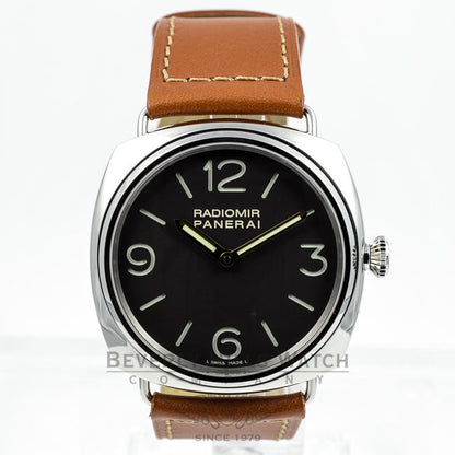 Panerai PAM00232 Radiomir Brown Dial Gold Hands Limited '1938' - PAM232 Beverly Hills Watch Company Watches