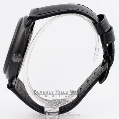 Panerai PAM00292 Radiomir 45mm Black Ceramic Case Black Dial Manual Wind Leather Strap Watch PAM292O Beverly Hills Watch Company Watch Store