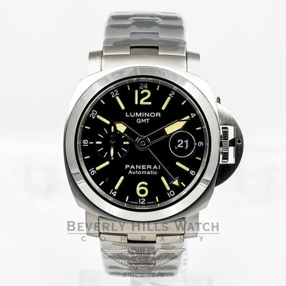 Panerai PAM00297 Luminor GMT 44mm Stainless Steel Beverly Hills Watch Company Watches