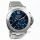 Panerai PAM00327 Luminor Daylight Titanium Chronograph Blue Dial Watch -PAM327- Beverly Hills Watch Company Watches
