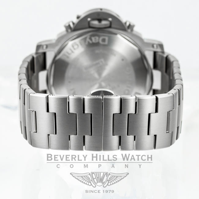 Panerai PAM00327 Luminor Daylight Titanium Chronograph Blue Dial Watch -PAM327- Beverly Hills Watch Company Watches