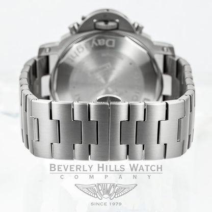 Panerai PAM00327 Luminor Daylight Titanium Chronograph Blue Dial Watch -PAM327- Beverly Hills Watch Company Watches