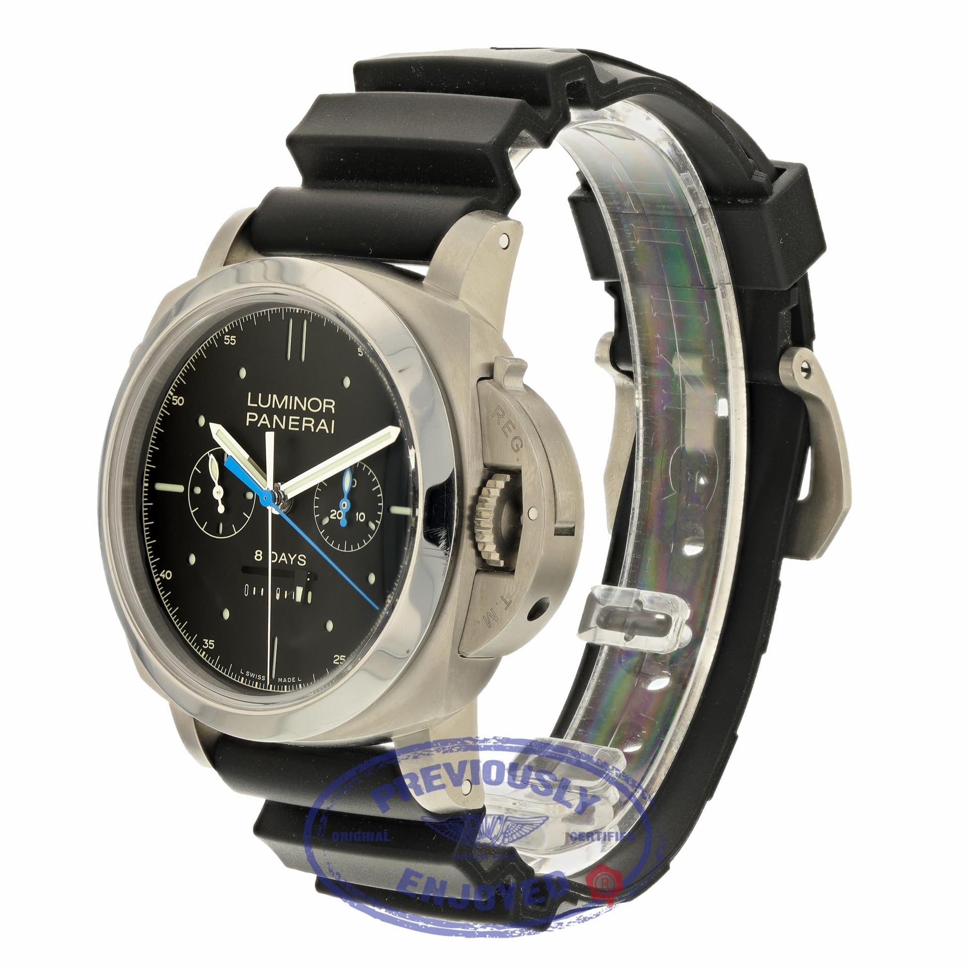 Panerai Luminor 1950 Rattrapante 8 Days Black Dial PAM00530 7757K5