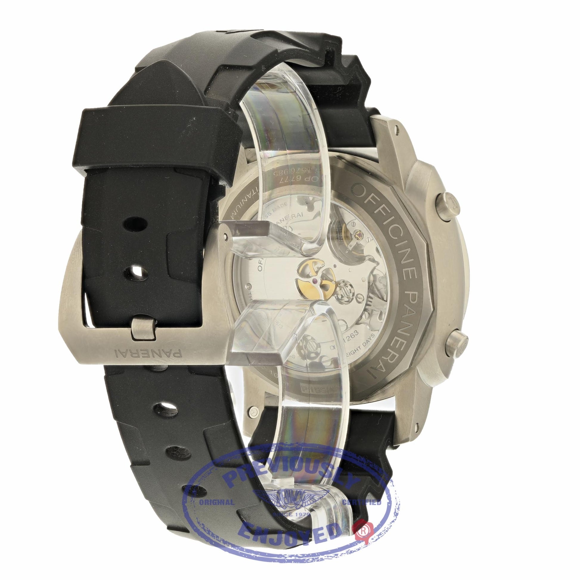 Panerai Luminor 1950 Rattrapante 8 Days Black Dial PAM00530 7757K5