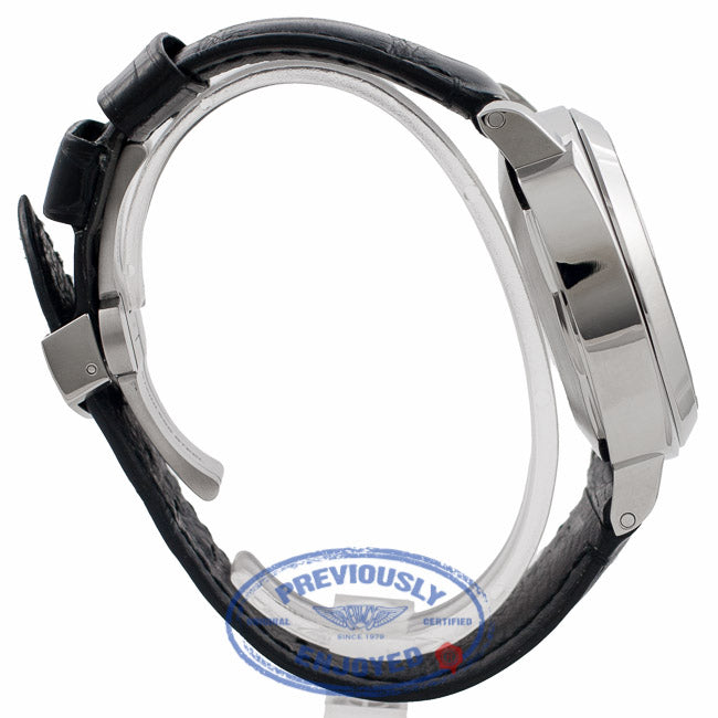 Panerai Luminor Marina Stainless Steel 44MM Black Dial PAM 104 U1646M - Beverly Hills Watch Company Watch Store