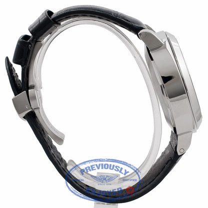 Panerai Luminor Marina Stainless Steel 44MM Black Dial PAM 104 U1646M - Beverly Hills Watch Company Watch Store