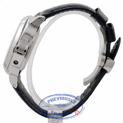 Panerai Luminor Marina Stainless Steel 44MM Black Dial PAM 104 U1646M - Beverly Hills Watch Company Watch Store