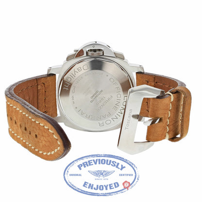 Panerai PAM188 Luminor Daylight 44mm Stainless Steel White Dial PAM00188 DQF6PL - Beverly Hills Watch