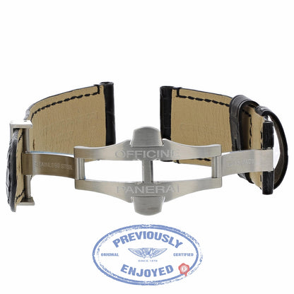 Panerai PAM188 Luminor Daylight 44mm Stainless Steel White Dial PAM00188 DQF6PL - Beverly Hills Watch