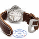 Panerai Stainless Steel Black Dial Brown Leather Strap 47MM PAM372 ZZAQD3 - Beverly Hills Watch Company Watch Store