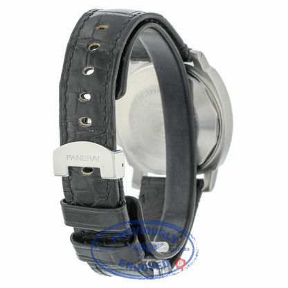 Panerai Luminor Marina Automatic 40mm Stainless Steel White Dial PAM00049 X5UAR1 - Beverly Hills Watch