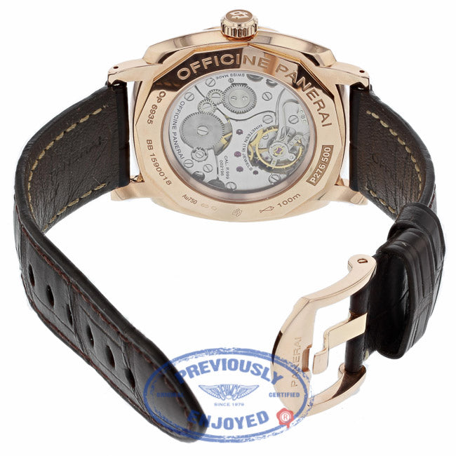 Panerai Radiomir 1940 Brown Dial Brown Leather PAM00513 FA6DKT - Beverly Hills Watch Company