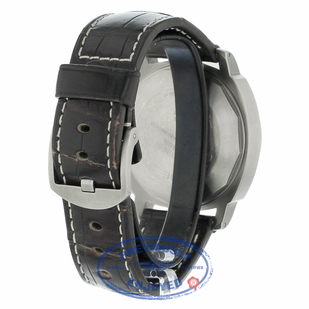 Panerai PAM 89 GMT Luminor Anthrecite Dial Titanium 44mm PAM00089 ZLURXZ - Beverly Hills Watch Company