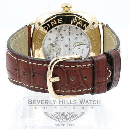 Panerai Radiomir 8 Day Power Reserve Rose Gold Watch PAM00197 Beverly Hills Watch Company
