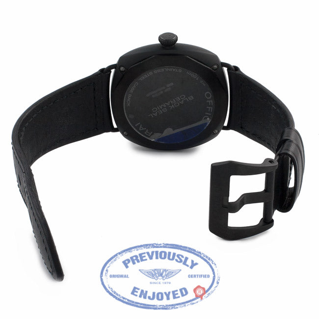 Panerai Radiomir Black Seal 45MM Black Ceramic PAM00292 2FZK0N - Beverly Hills Watch Company Watch Store